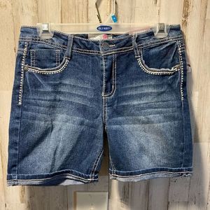 Super Cute Shorts blue Jean by J khaki indigo size 16 New with tag￼